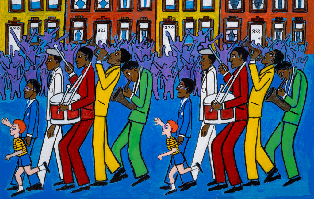 Faith Ringgold, Cover, from the book Harlem Renaissance Party, 2015